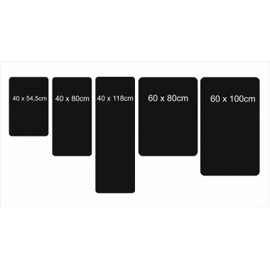 Tablica magnetyczna na magnesy Nasze Podróże #1 - 40x54,5cm